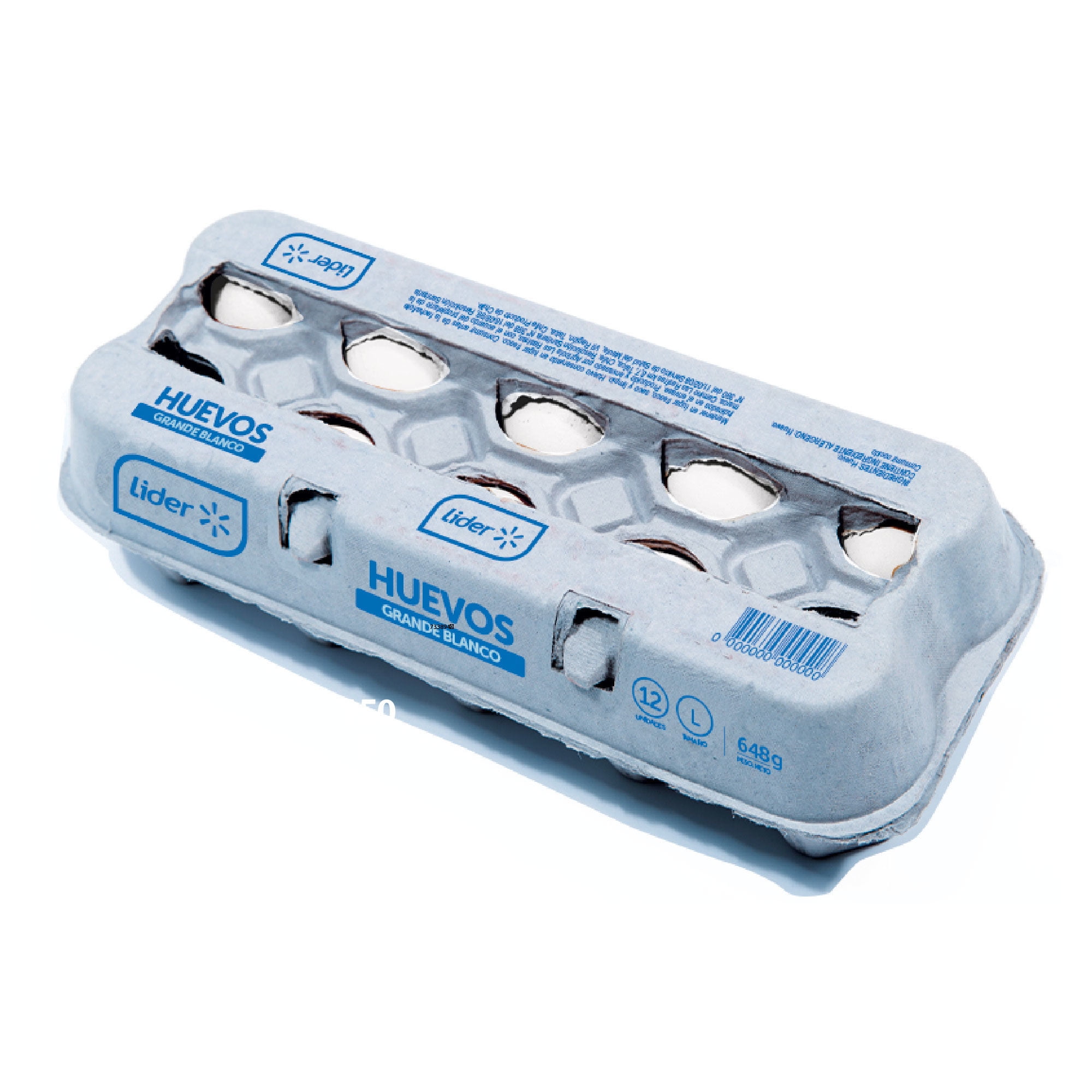 Huevos Grande Blanco 12 Un 12 Un Lider