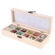 thumbnail image 4 of Caja de 12 Rock Mineral Collection Kit de Ciencia de Geología Earth Science Toy Jade, 4 of 5