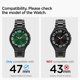 thumbnail image 2 of Correa Spigen Modern Fit 316L para Samsung Galaxy Watch 6 Classic de 47 mm, color negro, 2 of 8