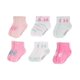 thumbnail image 5 of Calcetines Under Armour para bebés y niñas, paquete múltiple, color rosa, 12 a 24 m, 5 of 5