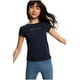 thumbnail image 3 of Camiseta Tommy Hilfiger para niñas, manga corta, algodón azul marino, 3T, 3 of 3