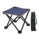 thumbnail image 3 of Taburete De Camping Ligero, Otomano, Reposapiés Para Parques, Mochileros, Patios, Azul, 3 of 5