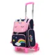 thumbnail image 1 of Children's trolley schoolbag cute cartoon girl schoolbag primary school student backpack primary school student backpack, 1 of 3