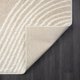 thumbnail image 5 of Alfombra Abani Nuevo 160 x 230 cm beige y blanca con diseño espiral, 5 of 9