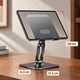 thumbnail image 2 of Soporte Tablet Giratorio 360° Acero Carbono Negro 11,3x11,3x20 cm, 2 of 6