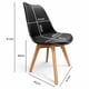thumbnail image 5 of Pack de 4 Silla Eames Tulip NEGRO, 5 of 8