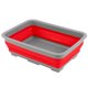thumbnail image 1 of Wakeman Cubo plegable de 7,27 L rojo, 1 of 7