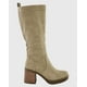 thumbnail image 4 of Bota Lisa alta Khaki, 4 of 4