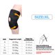 thumbnail image 4 of Protección transpirable para menisco de rodilla, deportes, ciclismo, running, montañismo, cinturón para rodilla y rótula., 4 of 5