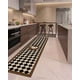 thumbnail image 3 of Set 2 Piezas Alfombra de Cocina Goma Antideslizante Diseño Estampado, 3 of 6