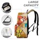 thumbnail image 4 of Yosemite Sam-theme Backpack, Campus style schoolbag Bookbag with Adjustable Shoulder Straps And Large Zip Compartment, Unisex Travel Bags.42x30x15cm, 4 of 6