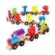 thumbnail image 1 of Juego De Tren De Números Magnéticos, Juguetes Educativos Para Niños De 1, 2 Y 3 Años, 11 Uds., 1 of 5