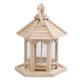 thumbnail image 3 of Comedero Para Pájaros De Madera Colgante Decoración De Jardín 21x26cm, 3 of 5