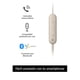 thumbnail image 2 of Audífonos WI-C100/BZ UC In Ear Bluetooth Crema, 2 of 3