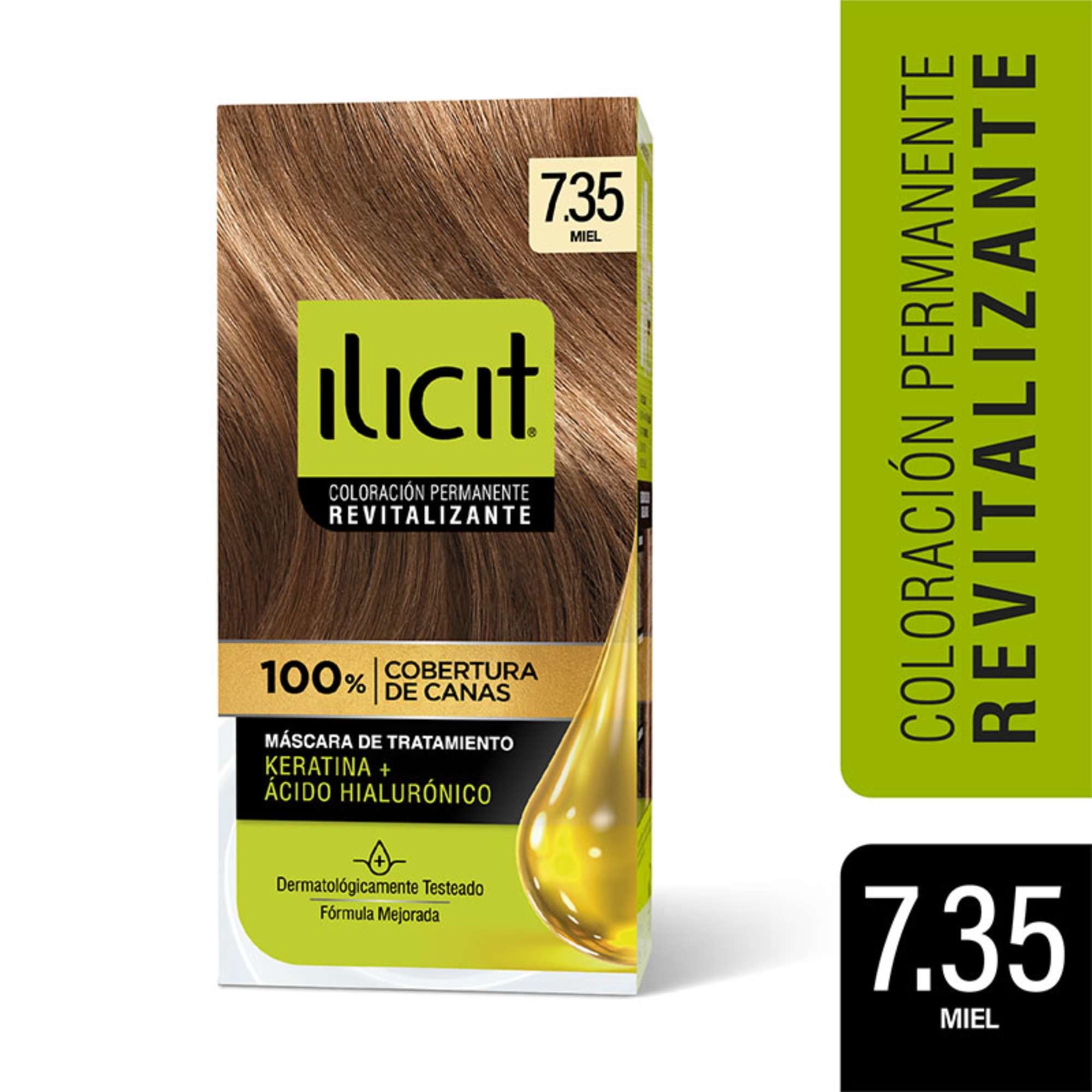 Ilicit - Coloración Cabello 7/35 Miel