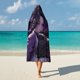 thumbnail image 5 of Kochou Shinobu Manta Capa con Capucha Anti-Bolitas, Manta de Lana Ártica Suave, Manta Portátil de Felpa Ligera y Lujosa, Poncho para Siesta en Casa y Oficina, 100*130cm, 5 of 6