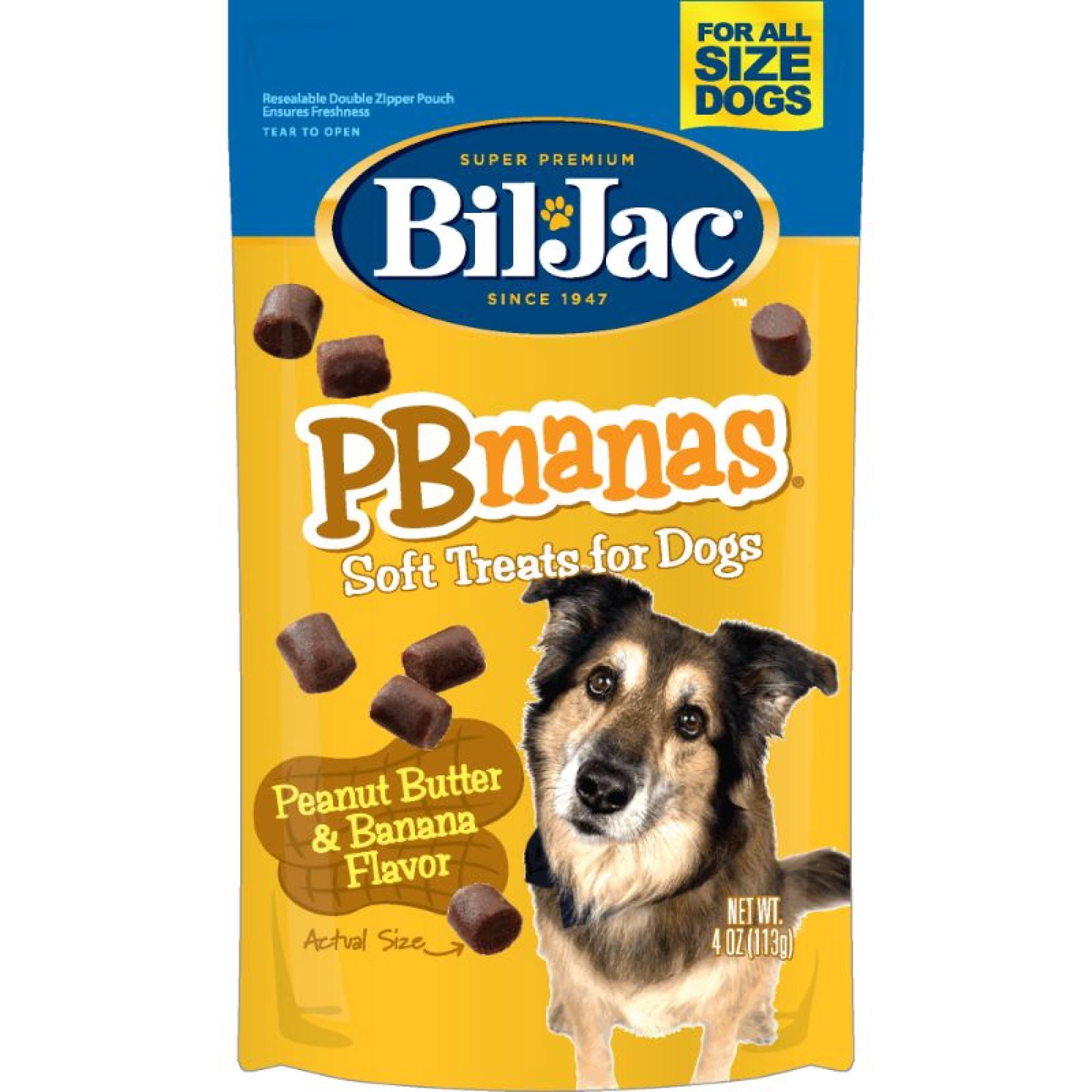 Golosinas Blandas para Perros Sabor Mantequilla de Maní, 8 Un (113 g)