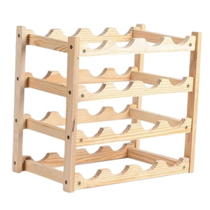 Bothyi - Soporte Para Estante De Vino, Organizador De Copa De Vino, Soporte Para Gabinete, Hogar, 4 Capas