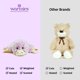 thumbnail image 4 of Peluche Warmies, acogedor, de felpa, calentable, con aroma a lavanda, 4 of 7