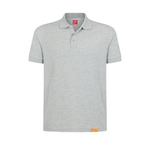 T-World - Polera Polo 60% Algodón Manga Corta Hombre Gris