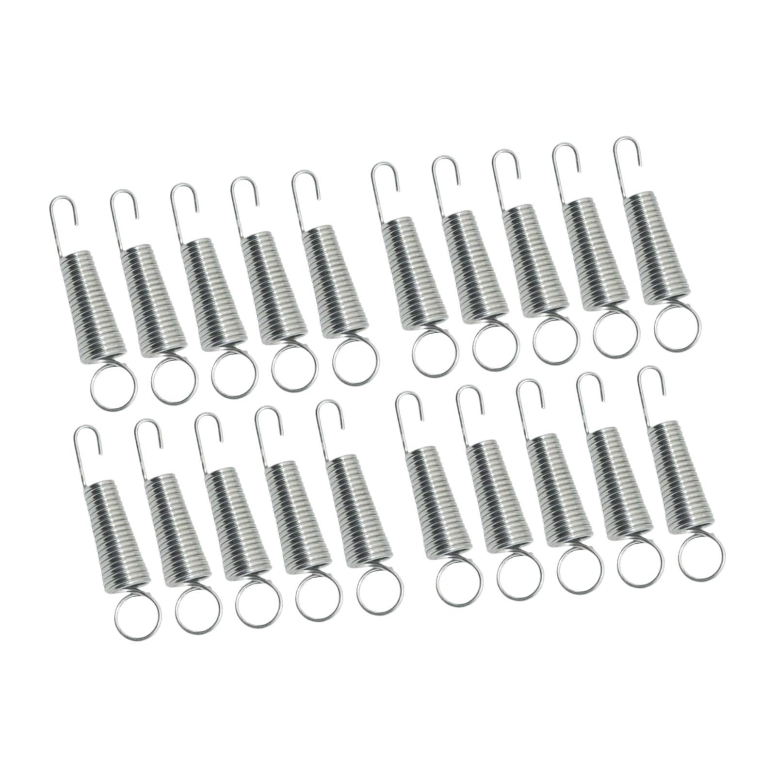 Ioensy - 20 Piezas De Resortes De Repuesto Para Tornillo De Banco, Accesorios Resistentes, Manual De Acero Inoxidable