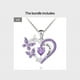 thumbnail image 1 of Butterfly Necklace - Perfect New Year's Gift for Your Lover or Friend - Symbolizes Love and Friendship, 1 of 5