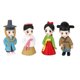 thumbnail image 3 of Figurita Taotenish Coreana de Enamorados Miniatura 4 piezas 4 cm, 3 of 5