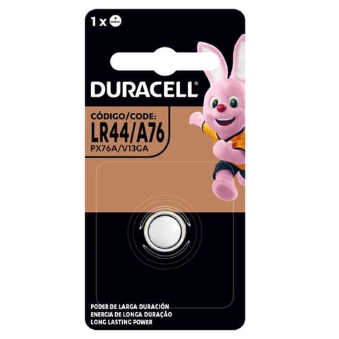 Duracell - Pila Tipo Boton Lr44 / 76A