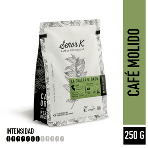 Café Señor K - Café Grano Entero Tueste Alto Señor K Blend Patagonia 250G
