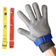 thumbnail image 3 of Guantes anticorte para matar peces, protección anticorte para las manos, guantes de acero inoxidable con alambre de metal y hierro., 3 of 5