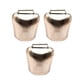 thumbnail image 1 of 3 Piezas Campanas De Collar Para Perro Campana De Vida Silvestre Duradera Para Mascotas Animales Pequeños Gatito Café Claro, 1 of 3