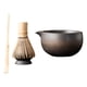 thumbnail image 4 of Juego de té Matcha, utensilios para hacer té hechos a mano, herramientas para hacer té, juego completo de cuchara Matcha, batidor de bambú, tazón de cuenco gris, 4 of 5
