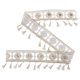 thumbnail image 2 of Hermosa Franja De La Cinta De La Borla Para La Decoración Del Hogar De La Cortina DIY Craft 1yd White, 2 of 5