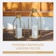 thumbnail image 3 of Farol Decorativo HPC Decor Metal Dorado Temporizador 6h Set, 3 of 3