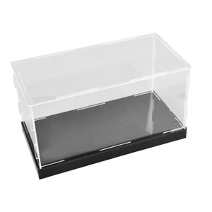 Magideal - Caja De Presentación Transparente A Prueba De Polvo, Soporte De Almacenamiento Multiusos Decorativo, Organizador Para Muñecas, Joyería, Sala De Estar, 20Cmx15Cmx15Cm