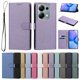 thumbnail image 1 of Cartera para Xiaomi Poco M6 Pro 4G con Soporte y Correa, Lila, 1 of 6