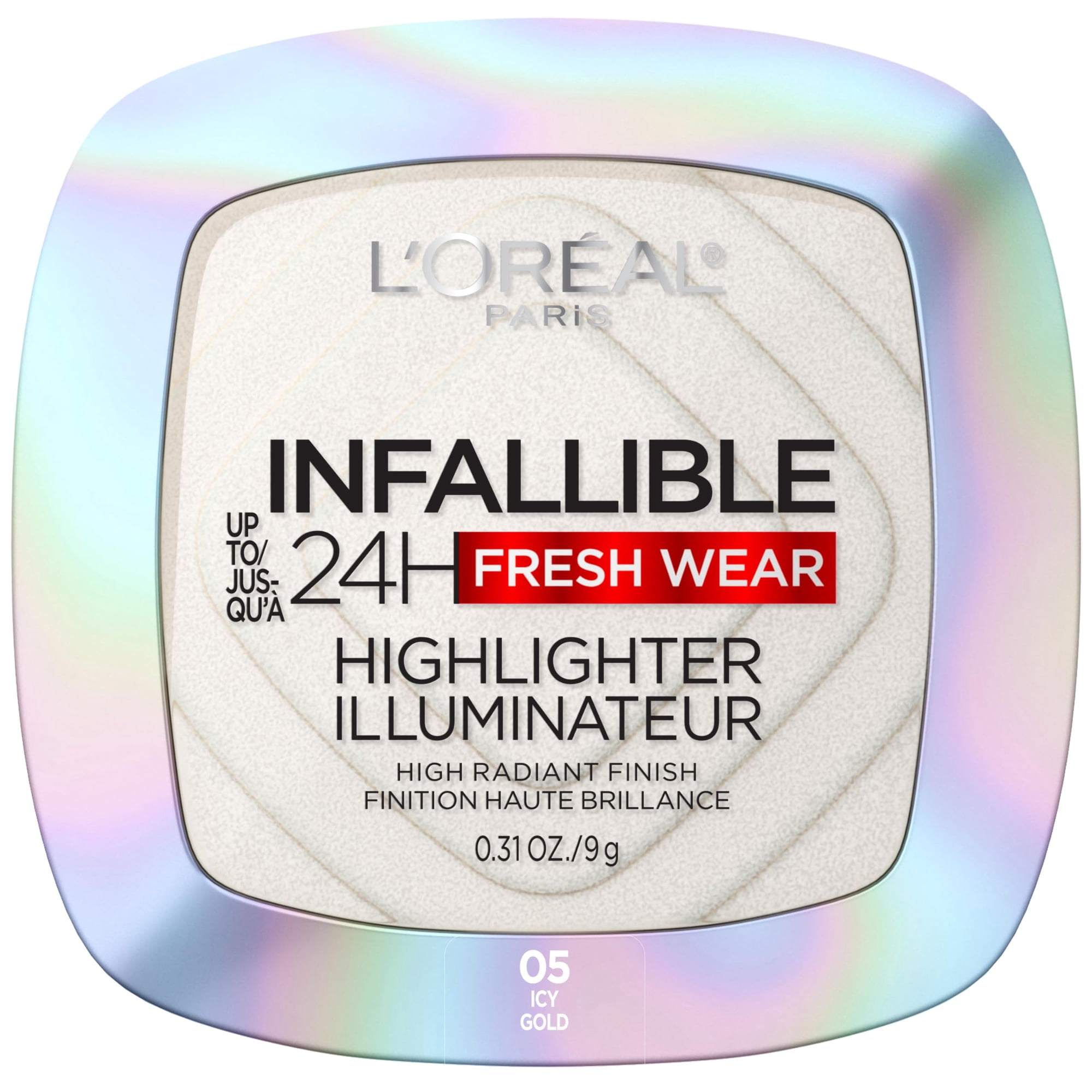 L’oréal Paris - Iluminador Loreal Paris Infallible De Hasta 24 Horas Color Dorado Helado 9 Ml