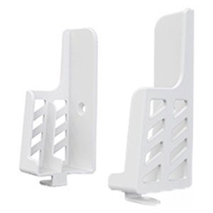 Magideal - Soporte De Pared Para Tableta, Ángulo De Ajustable, Carga De Teléfono Móvil, Organizador Estable Para De Noche, Dormitorio, Escritorio, , Blanco