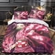 thumbnail image 2 of Kama-do Demo-n 3-Piece Duvet Cover Set Bedding Set Ultra Soft Reversible Breathable 3D Printed Microfiber Comforter Protector Zenitsu Agatsuma Slayer Bed Cover Set Pillowcase Twin, 2 of 5
