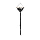 thumbnail image 1 of Tapiz Colgante De Pared De Macramé, Patrón De Murciélago, Borla Larga Para Boda, Decoración Del Hogar, Negro, 30x100cm, 1 of 3