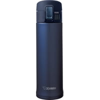 Taza Zojirushi De Acero Inoxidable, 480 Ml, Color Azul Ahumado