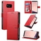 thumbnail image 2 of Funda para FOXDOCK Samsung Galaxy S8– Cuero Premium, 3 ranuras para tarjetas, Protección contra impactos, 2 of 5