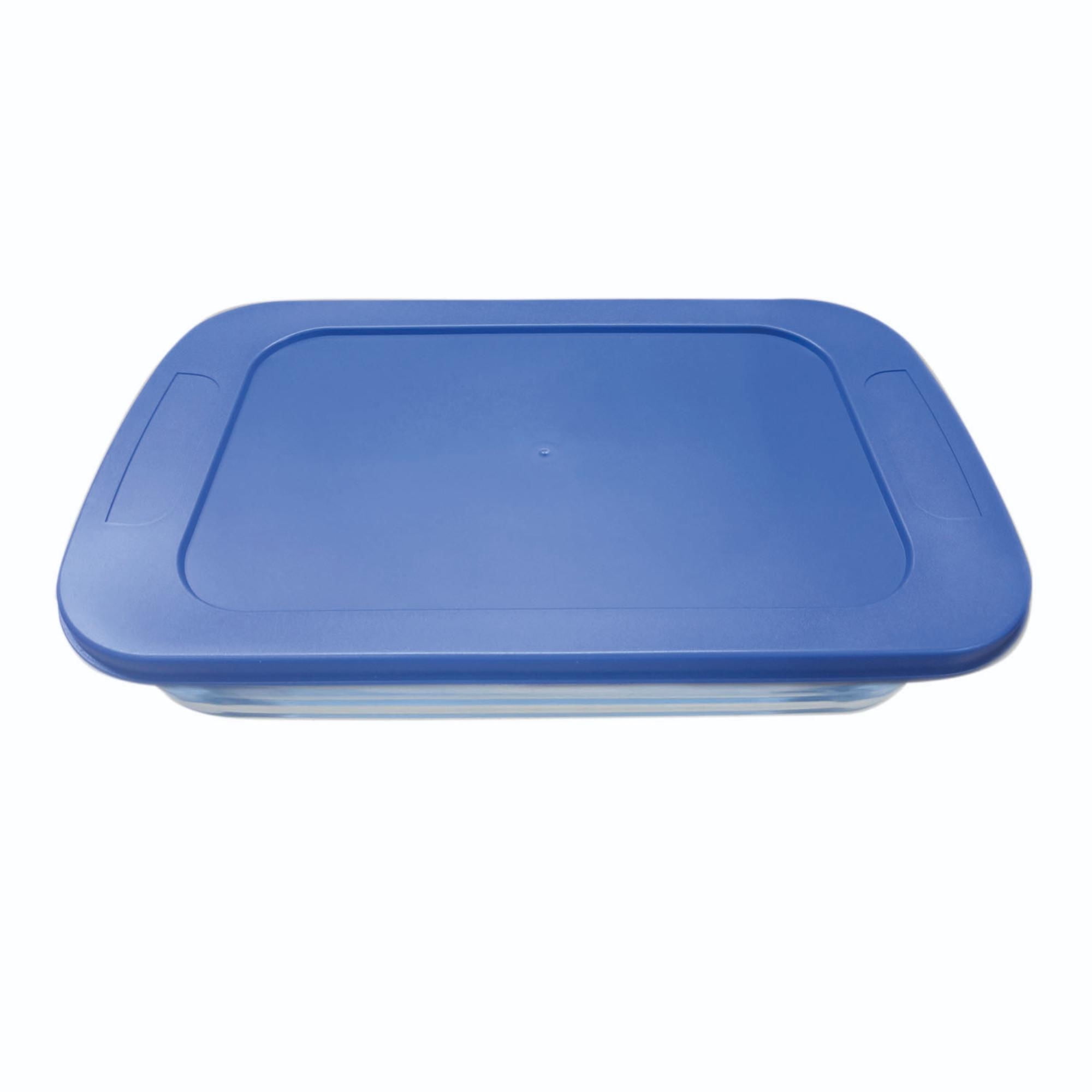Fuente Con Tapa 1.6l 1 Pieza Vidrio Transparente Haus