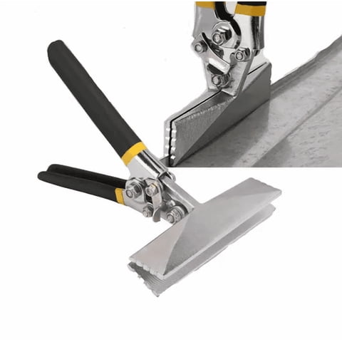 Genérico - Alicate 15Cmx20.7Cm Pinza Dobladora Lámina Negra Metalcon