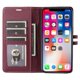 thumbnail image 5 of Premium Wallet Case for Samsung Galaxy S24 Ultra with Card Slots & Kickstand, Flip Cover Red, 5 of 6