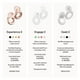 thumbnail image 2 of Tapones para los oídos Loop Experience 2, elegantes, 17 dB, reducción de ruido, 2 of 3