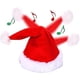 thumbnail image 1 of Gorro navideño que canta y baila, gorro eléctrico divertido de Papá Noel, juguete con música navideña, accesorios de disfraz para Puchen, 1 of 7
