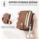 thumbnail image 2 of PU Leather Wallet Phone Case For Samsung Galaxy Z Flip 4/Z Flip3, 2 of 2
