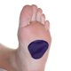 thumbnail image 3 of Cojín de gel para bola de pie Dr. Jill's, sin látex, paquete de 4, 3 of 6
