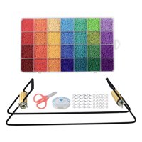 Bothyi - Bead Loom Kit Charms 28 Colors Beads Thread Para La Fabricación De Joyas Diy Pulsera